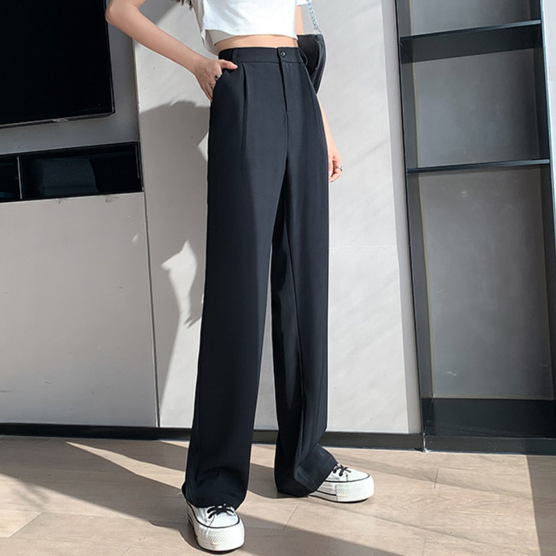 High Waist Trousers