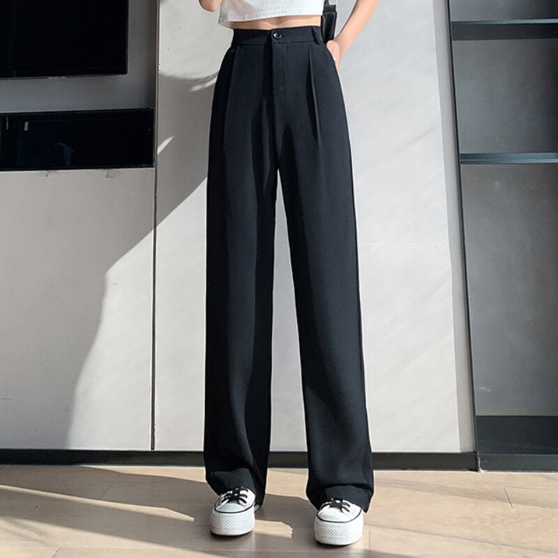 High Waist Trousers