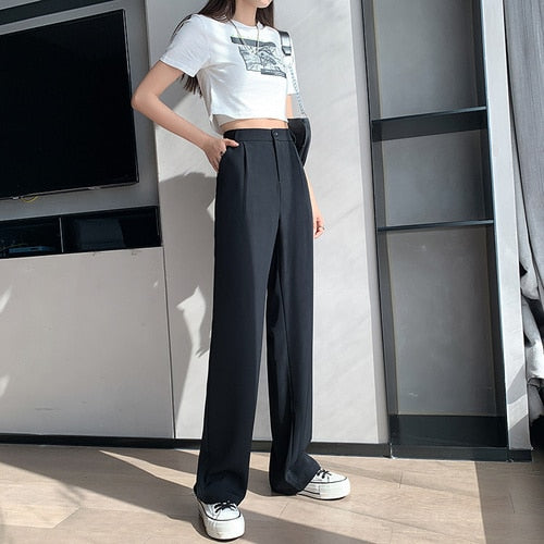 High Waist Trousers