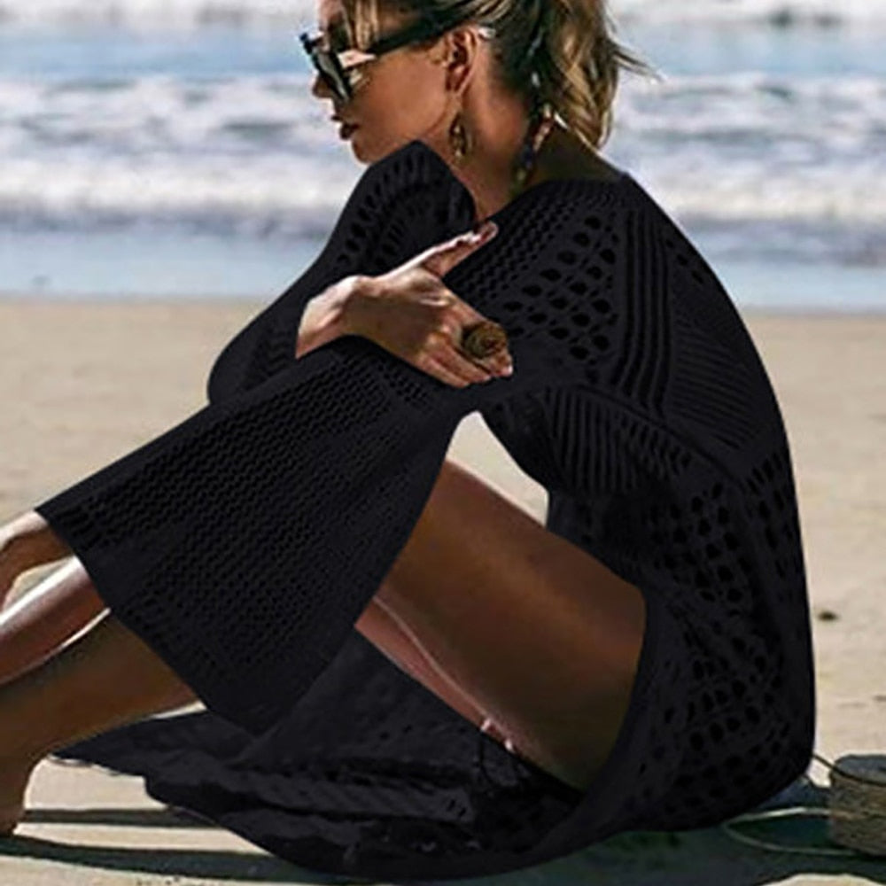 One Piece Cover-up knit Dress