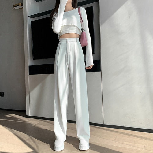 High Waist Trousers